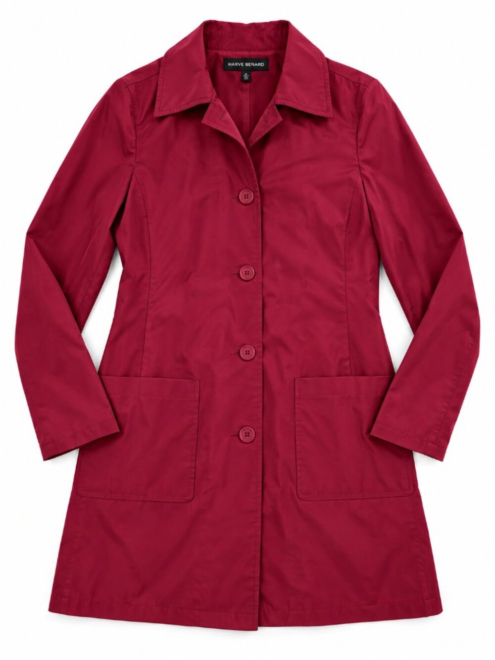 Harve Benard Rosie Hot Pink Trenchcoat